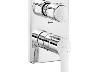 Mitigeur baignoire encastrable chromé LU-CO-BA