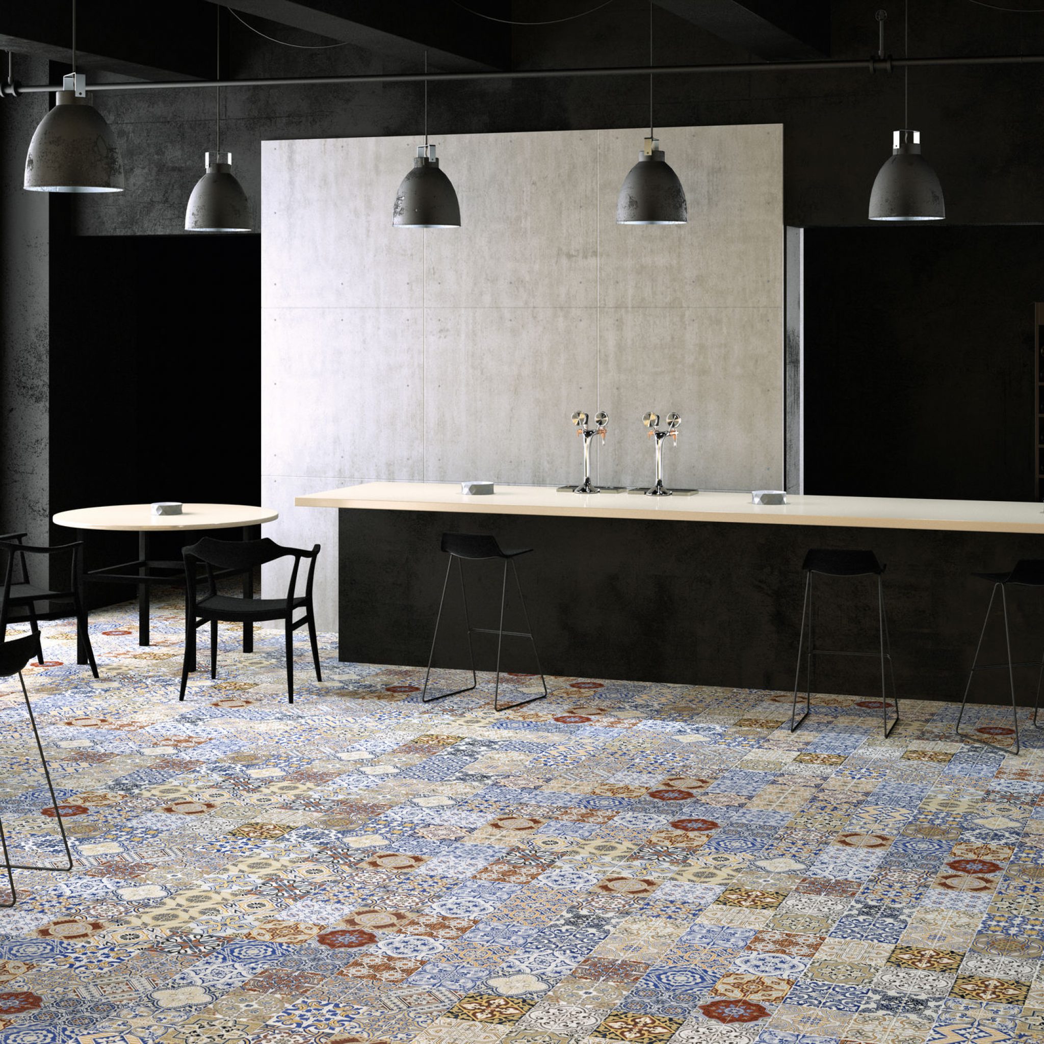 BSM Carrelage - Inspiration colorée