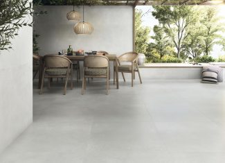 Carrelage extérieur effet ciment 80×80 – Unik