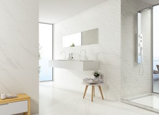 Carrelage intérieur effet marbre 40×120 – Tasos