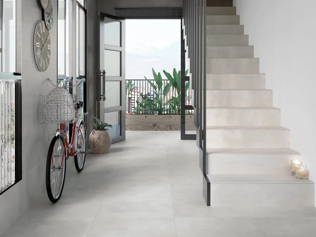BSM Carrelage - Carrelage intérieur effet béton ciré 90x90 - Antibes ...
