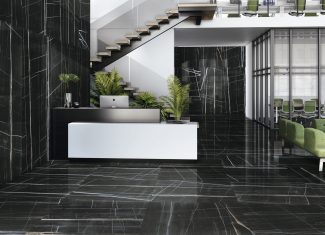 Carrelage effet marbre pulido 260×120 – Titanium