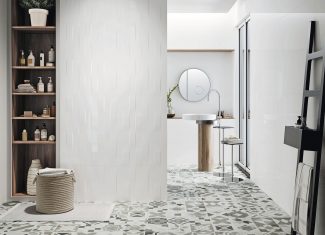 Carrelage intérieur blanc brillant 40×120 – Blanco Brillo