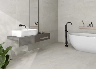 Carrelage intérieur effet pierre 60×120 – Convec light