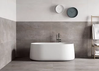 Carrelage intérieur effet pierre 60×120 – Convec dark