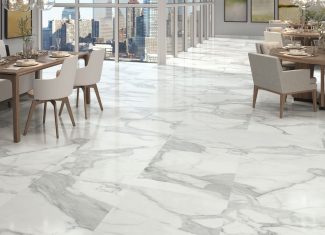 Carrelage intérieur effet marbre blanc pulido 80×80 – Invictus