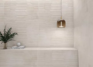 Carrelage intérieur effet béton ciment 30×90 – Manhattan sand