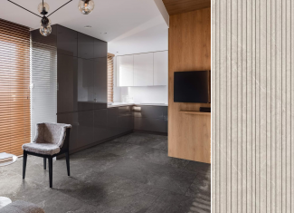 Carrelage intérieur effet béton ciment 30×90 – Nature perla