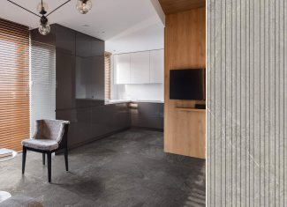 Carrelage intérieur effet béton ciment 30×90 – Nature gris