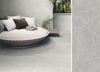 Carrelage extérieur effet pierre 60×60 – Brunswich Acero