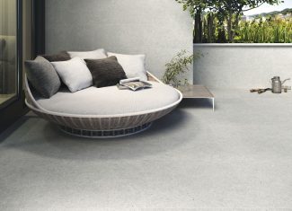 Carrelage extérieur effet pierre 60×60 – Brunswich Ceniza