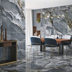 Carrelage intérieur effet marbre coloré Lyon