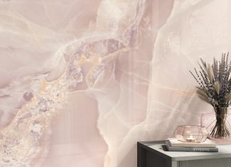 Carrelage intérieur effet marbre coloré 60×120 – Onyx Rose