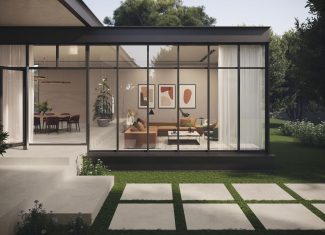 Carrelage extérieur effet pierre 120×120 – Asphalt Grit