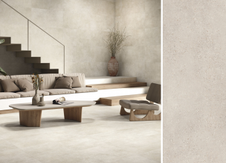 Carrelage extérieur effet pierre 60×120 – Asphalt Grit