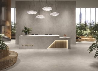 Carrelage extérieur effet pierre 120×120 – Asphalt Mud