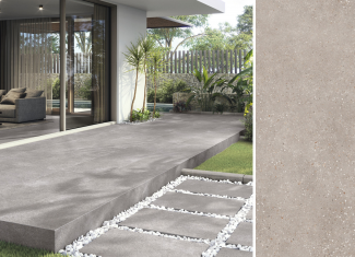 Carrelage extérieur effet pierre 60×90 – Asphalt Mud