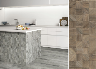 Carrelage intérieur effet parquet 33,3×100 – Chess Ducale Henna