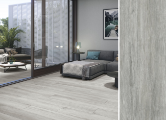 Carrelage intérieur effet parquet 26×160 – Ducale Grey