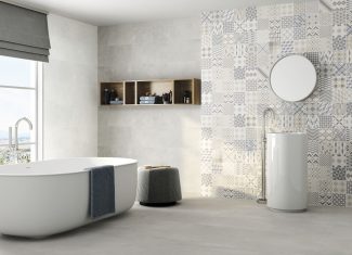 Carrelage extérieur effet béton ciment 30×60 – Arkety Silver