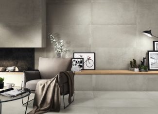 Carrelage extérieur effet béton ciment 60×120 – Grafton Silver