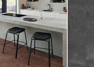 Carrelage intérieur effet béton & ciment 80×80 – Moma Antracita