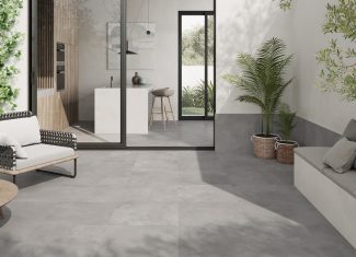 Carrelage extérieur effet pierre 60,5×90,5 – Ziro Gris