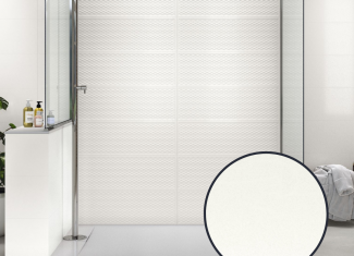 Faïence semi-brillante blanche – Clinker 40×120