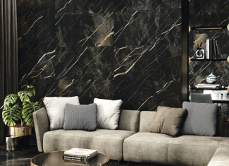 Carrelage intérieur effet marbre noir – Wacom 60×120