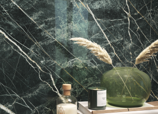 Carrelage intérieur effet marbre vert – Wacom 60×120