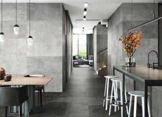 Carrelage extérieur effet pierre 60×90 – Zermatt Titanio