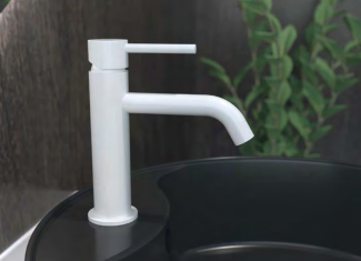 Mitigeurs lavabo haut monocommande blanc – Sirio