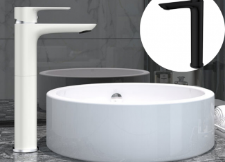 Mitigeurs lavabo haut monocommande noir – Cassio