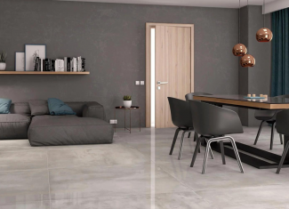 Carrelage intérieur effet pierre grise – Elder Gris 60×60