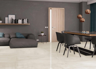 Carrelage intérieur effet pierre beige – Elder Marfil 60×60