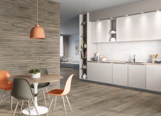 Carrelage intérieur effet marbre blanc 33,3×100 – Curve Quantum Satin