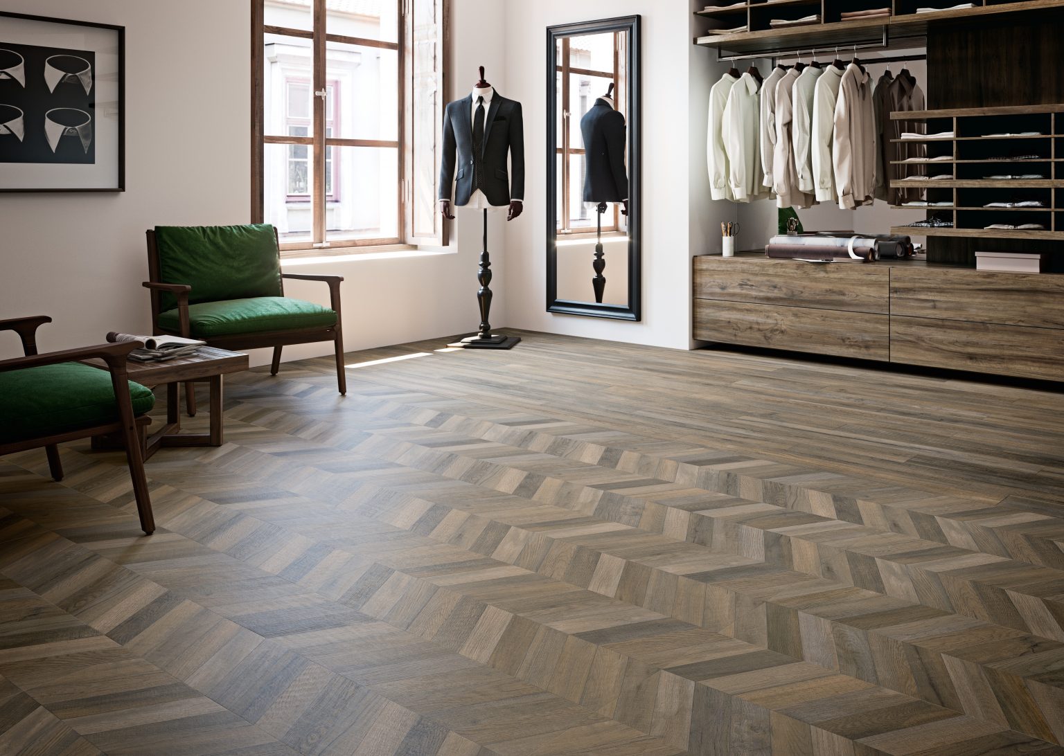 BSM Carrelage - Carrelage intérieur effet parquet 14,5x120 - Sajonia ...