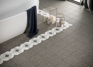 Carrelage intérieur effet ciment 20×20 – Ducal Graphite