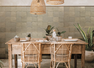 Carrelage intérieur effet pierre 10×10 – Manara Clay Taupe