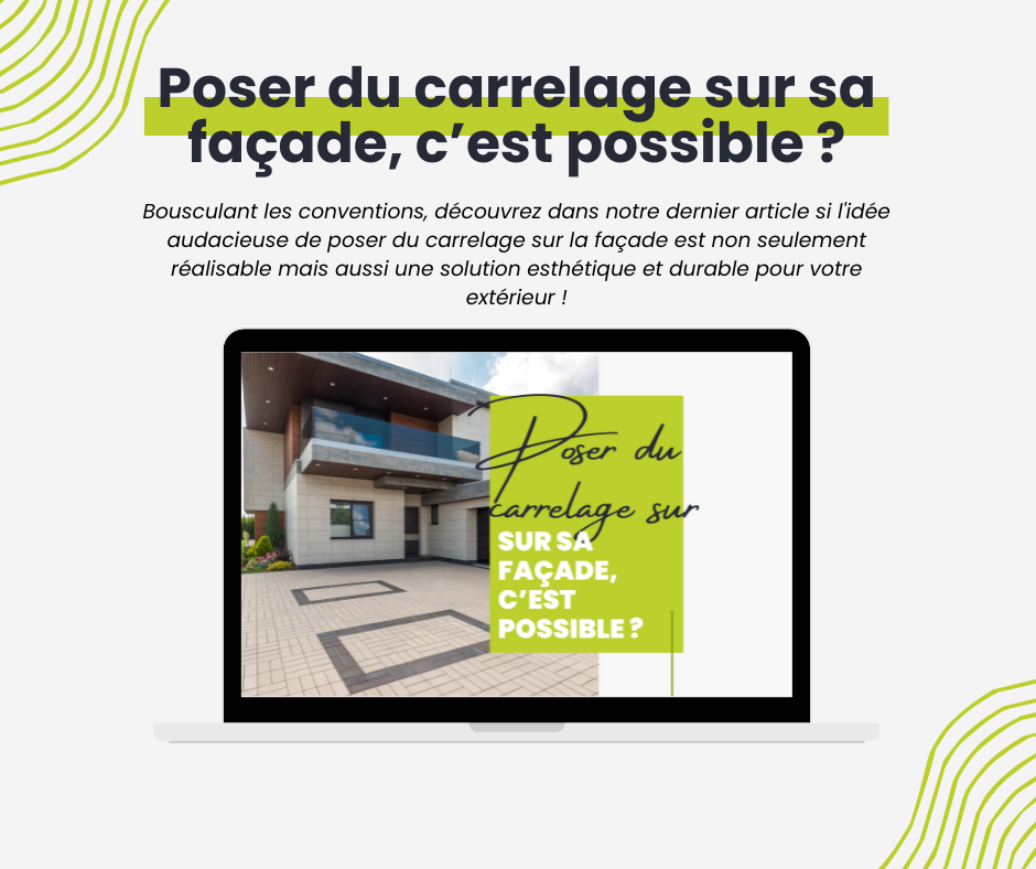 BSM Carrelage Poser du carrelage sur ça façade, c'est possible — free download