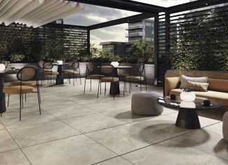 Carrelage effet pierre Sol & Mur 80×80 Dome Bone