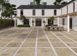 Carrelage extérieur effet pierre 60×120 – Izmir IN/OUT