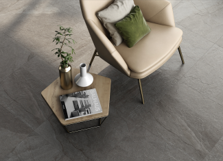 Carrelage extérieur effet pierre 60,5×60,5 – Halley Silver