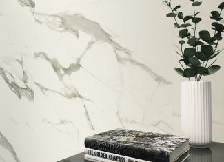 Carrelage intérieur effet marbre 60×120 – Statuario Mat