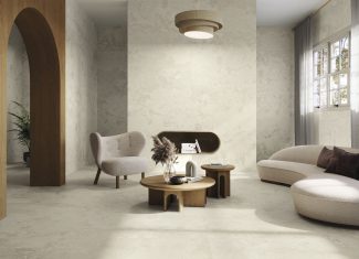 Carrelage intérieur effet travertin 60×120 – Florence Beige