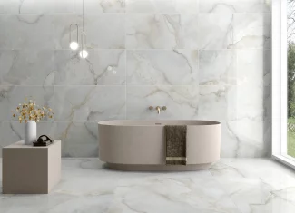 Carrelage intérieur effet marbre blanc Lappato 60×120 – Christy