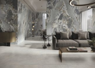 Carrelage intérieur effet pierre mat 120×120 – Mineral Stone