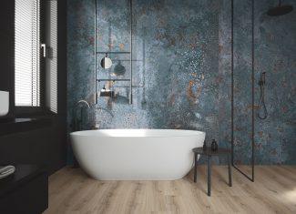 Carrelage intérieur effet pierre bleue mat 60×120 – Bora Bora