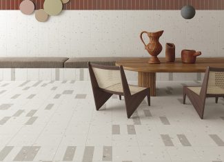 Carrelage intérieur effet Terrazzo 20×20 – Croccante Granola Sesamo