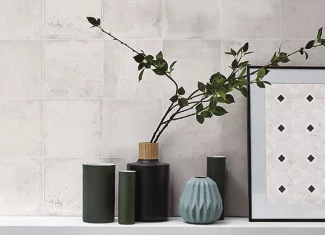 Carrelage effet carreau de ciment 20×20 – Affiniti Chantal White